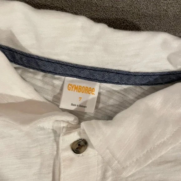 Gymboree polo shirt sz 7 - Picture 2 of 2